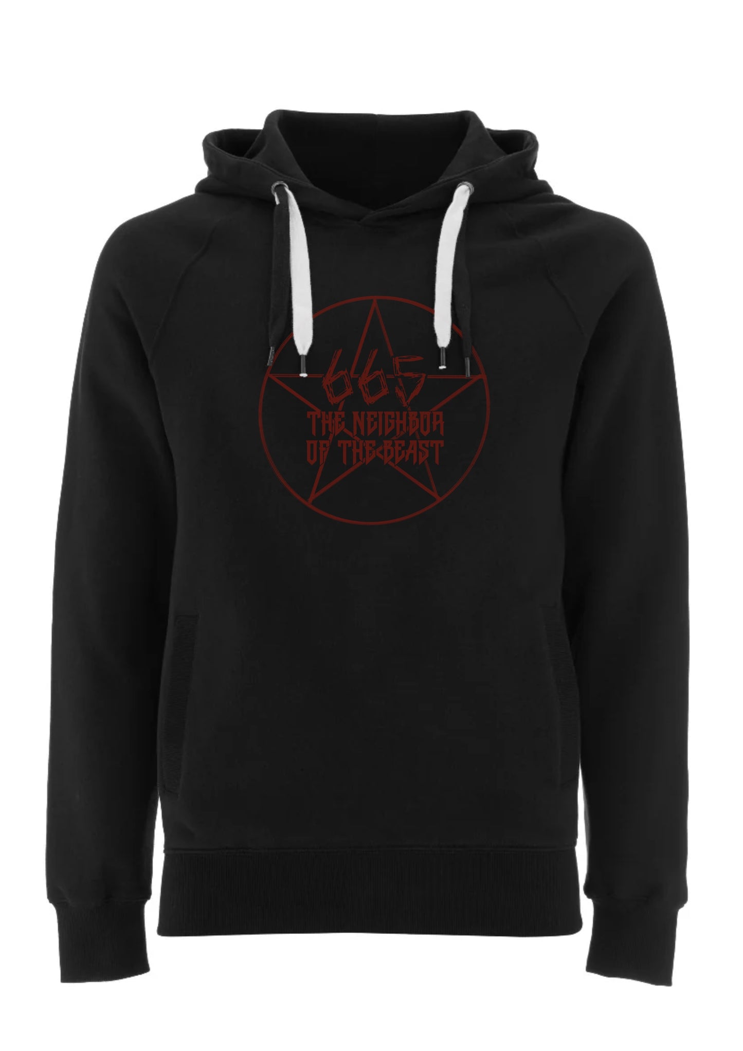 665 the neighbor of the beast Hoodie