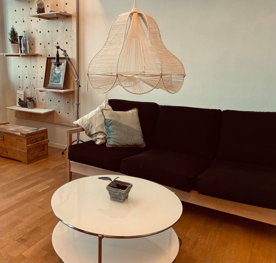 Handknuten Lampskärm