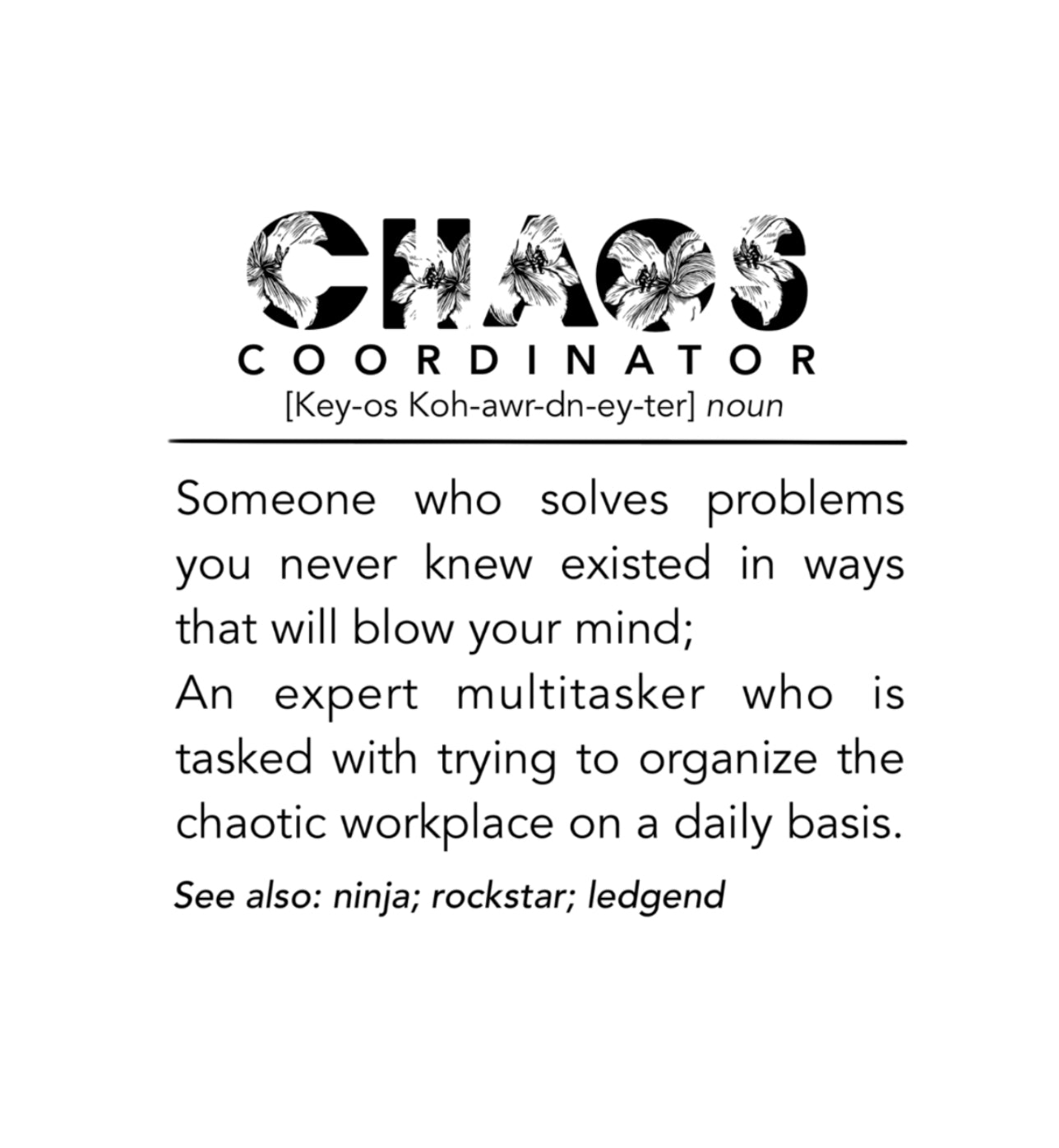 Chaos coordinator - pedagogpresent