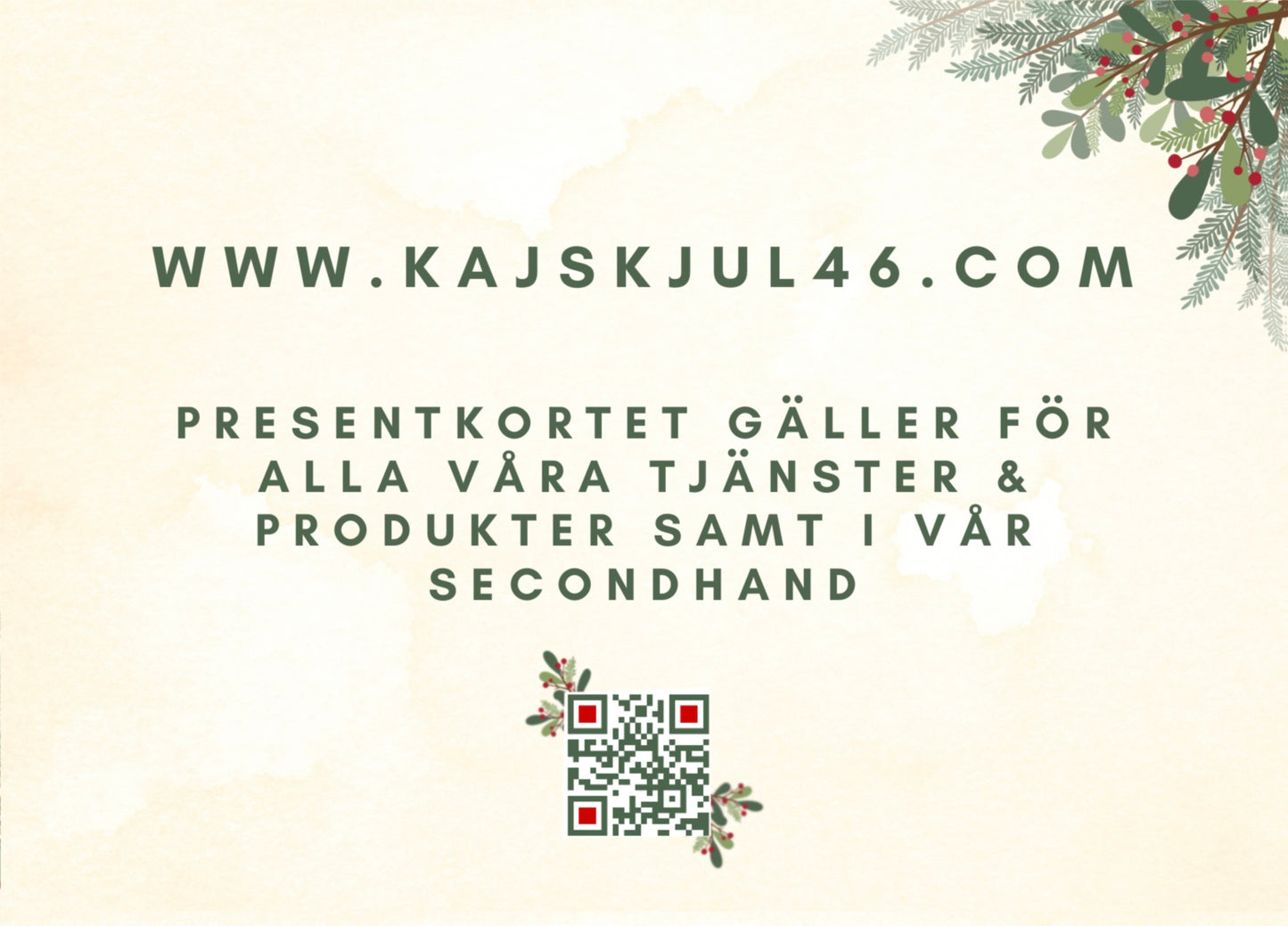 Presentkort